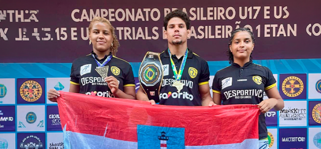 Atletas de Maxaranguape conquistam destaque no Campeonato Brasileiro de Wrestling