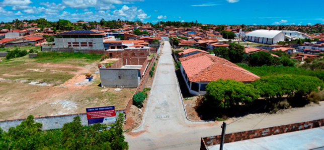 Prefeitura conclui obra de drenagem e pavimentação na Rua Jeremias Raimundo de Oliveira